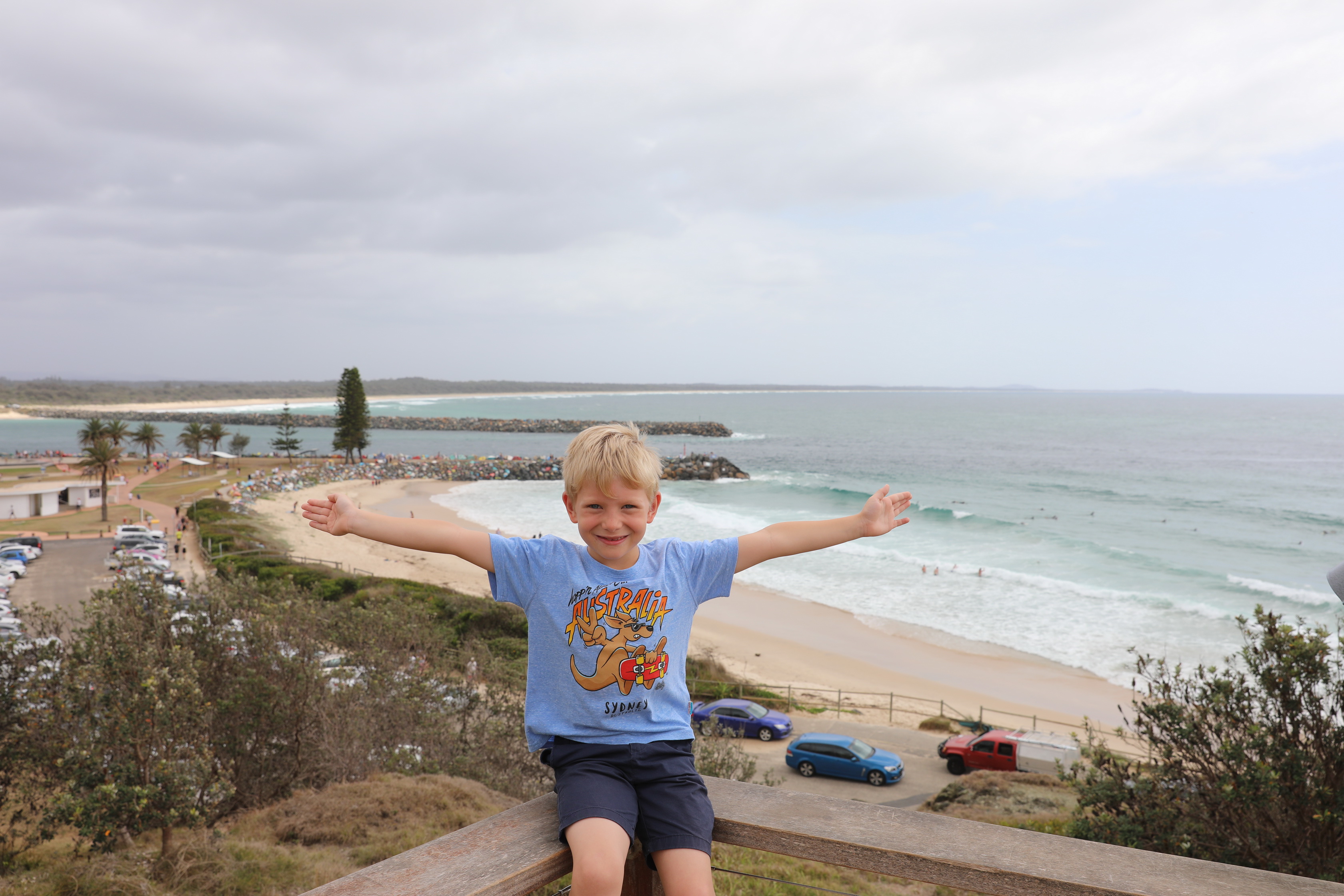 Ein bisschen Sightseeing und ein Picknick mit Kängurus